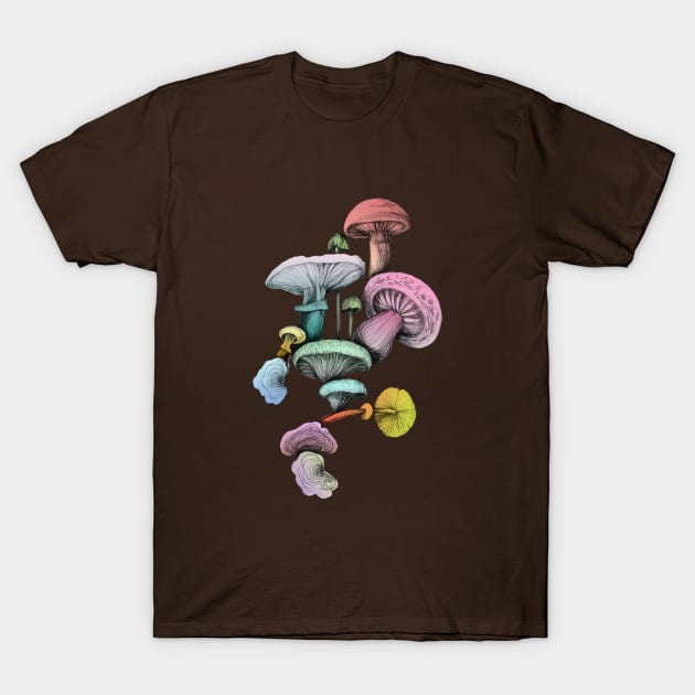 Shrooms T-Shirt by zeljkica